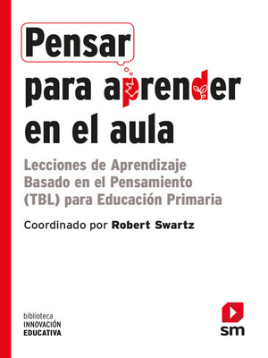 cover image of Pensar para aprender en el aula
